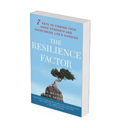 Book cover for: The Resilience Factor- 7 Keys to Finding Your Inner Strength and Overcoming Life's Hurdles by Andrew Shatte and Karen Reivich