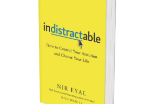 Control your attention and enhance your quality of life with practical strategies in "Indistractable" by Nir Eyal.