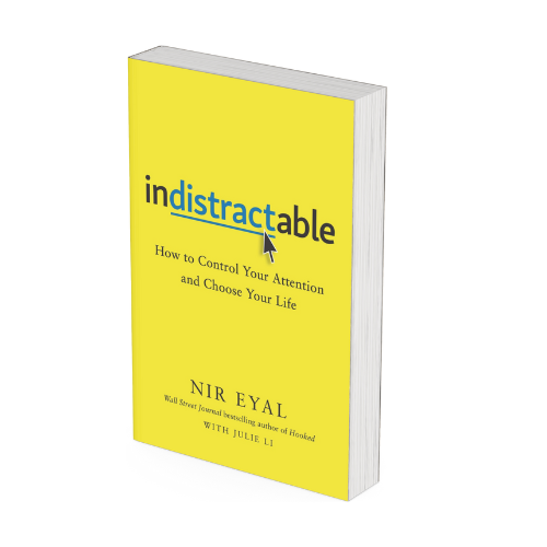 Book cover for: Indistractable by Nir Eyal