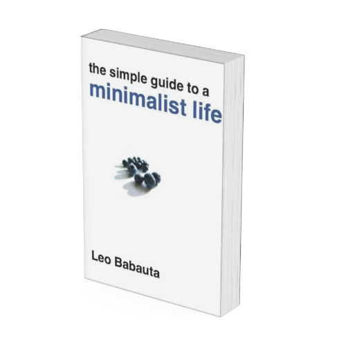 Cover of The Simple Guide to a Minimalist Life by Leo Babauta