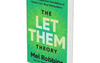 People discussing personal growth and psychological strategies related to "The Let Them Theory" book.