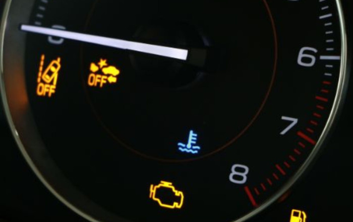 dashboard of a car